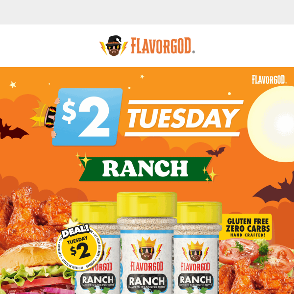 Flavorful Twist On Meals - Try Ranch Topper Today!
