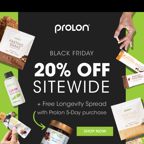 Prolon's Biggest Savings Today!