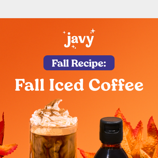 Fall Iced Coffee 🍁