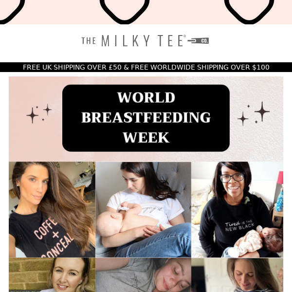 🎉 15% OFF FOR WORLD BREASTFEEDING WEEK 🤱