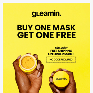 Buy One Mask, Get One FREE