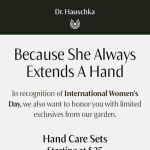 Nourishing Care for your hands & body