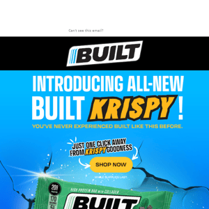 Introducing All-New BUILT Krispy!