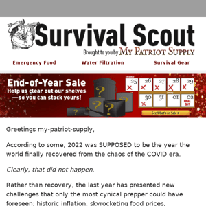 Top 10 Survival Scout articles of 2022