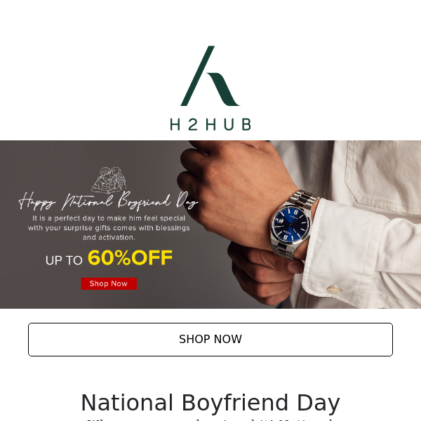 Celebrate National Boyfriend Day with Love! 💓