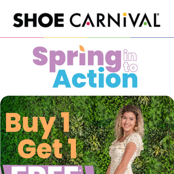 BOGO Free Sandals are here!