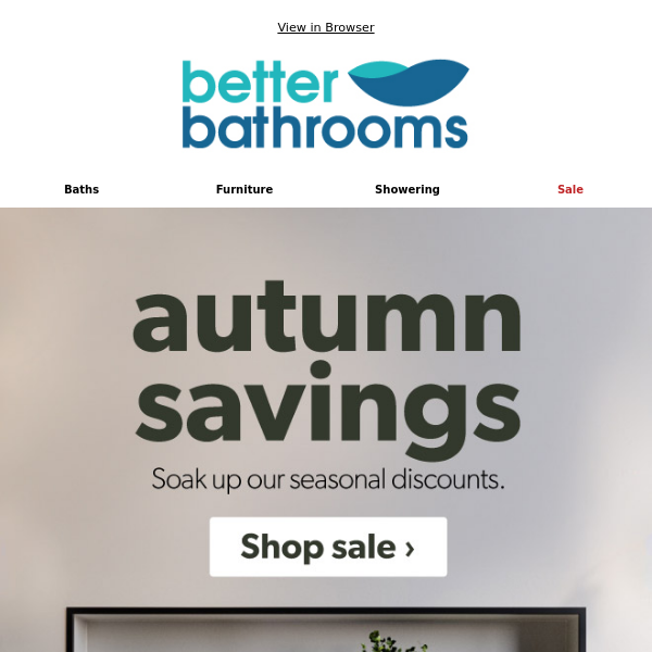 Autumn Savings Have Arrived!