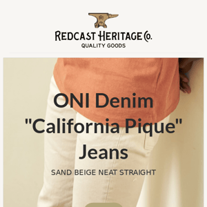 ONI "California Pique" Jeans & Freenote Aloha Shirt