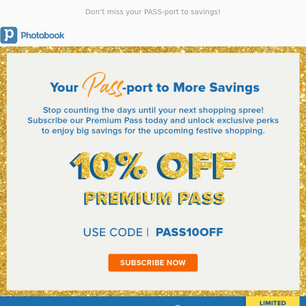 Oct Special: 10% OFF Premium Pass 🤑