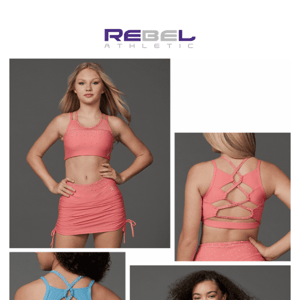 NEW STYLES! Crystal Core Mix & Match! - Rebel Athletic