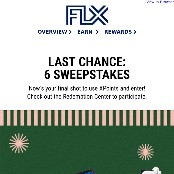 LAST CHANCE at six huge sweepstakes ⏳