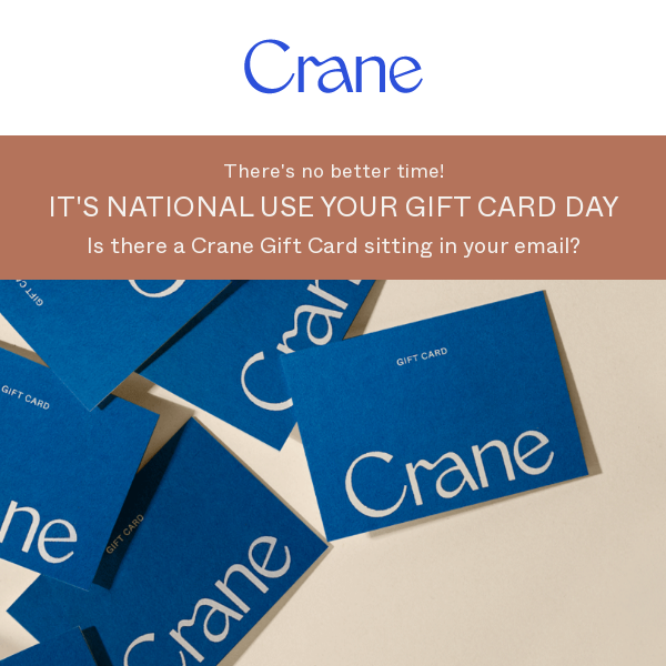 It's National Use Your Gift Cards Day!!