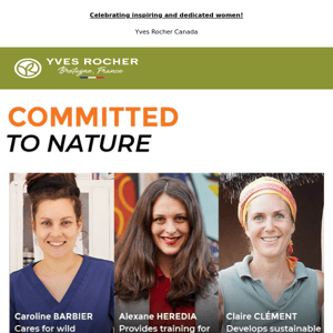 🌎 Women who are committed to the planet