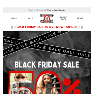 Black Friday Sale is LIVE! Wake up to big savings 🤑