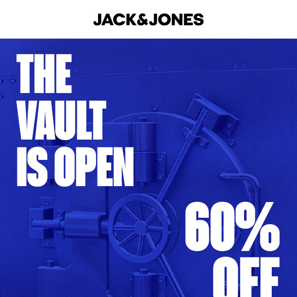 The Vault Opens In 3,2,1 ⏰ 60% OFF