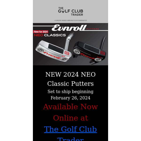 Introducing the 2024 Neo Classic Putters: A Revolution in Golf Technology