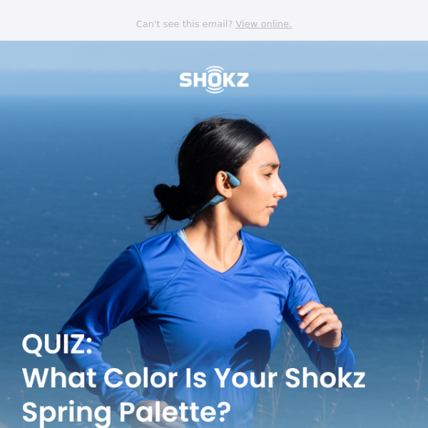QUIZ: What Color Is Your Shokz Spring Palette?