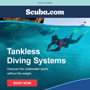 Looking For Tankless Diving Systems?