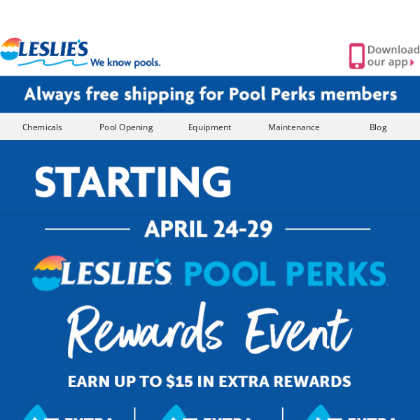 💦 Our Pool Perks Rewards Event Starts Now! (Deals Inside)
