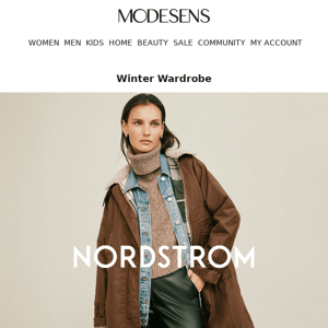 Find Your Winter Wardrobe at Nordstrom