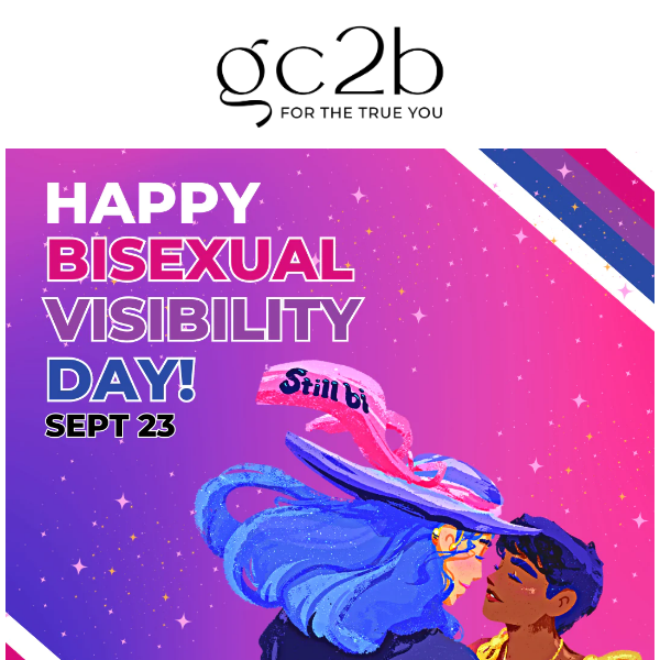 Happy Bisexual Visibility Day! | New Instant Size Recommender