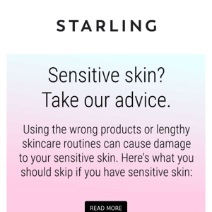 🌿 What to Avoid If You Have Sensitive Skin 🌿
