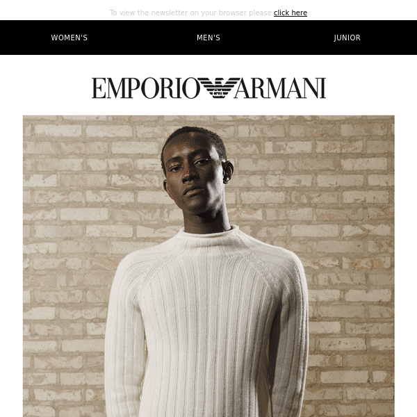 Emporio Armani x Interview Magazine Discover the Fall Winter 2023