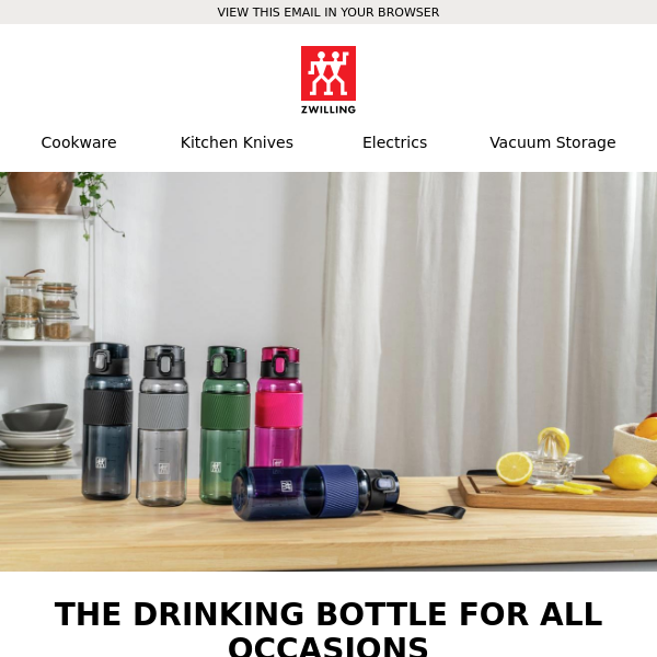 Buy 2 and save 25%: New water bottles