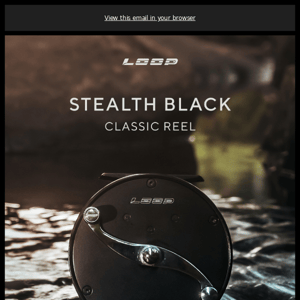 Stealth Black Classic Reel ⚫