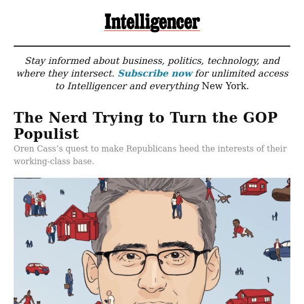 The Nerd Trying to Turn the GOP Populist