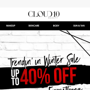 Winter Sale top picks 😍 Bag up to 40% OFF sitewide ⚡