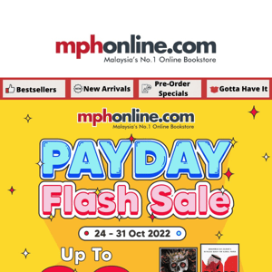 Our Pay Day Flash Sale is here!