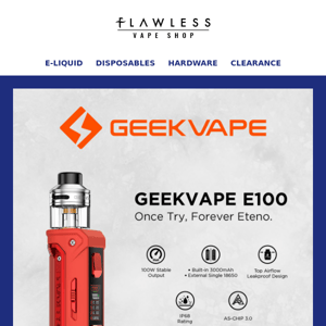 Shop Now!🤩BRAND OF THE DAY: GEEKVAPE