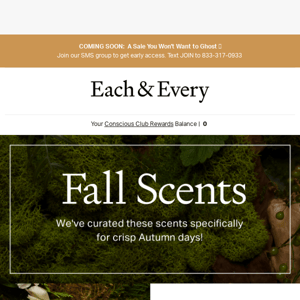 need to refresh your scent selections?