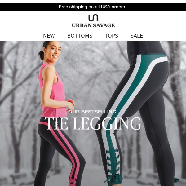 Tie Leggings in Stunning Hues Await!