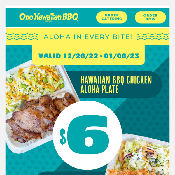 Say Aloha to this Aloha Plate deal!