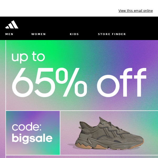 Adidas - Latest Emails, Sales & Deals