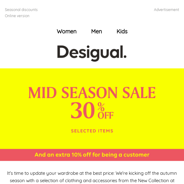 30% Off Desigual COUPON CODES → (10 ACTIVE) Oct 2022