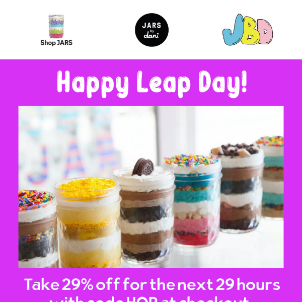 LEAP DAY FLASH SALE!