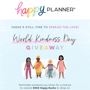Spread Some Kindness and Enter Our Giveaway