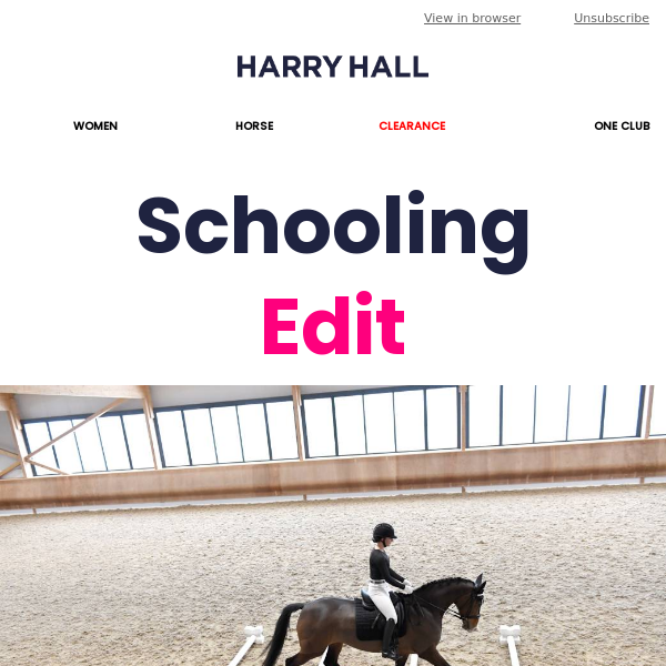 Ready to head back to school(ing) Harry Hall? 🐴🐎