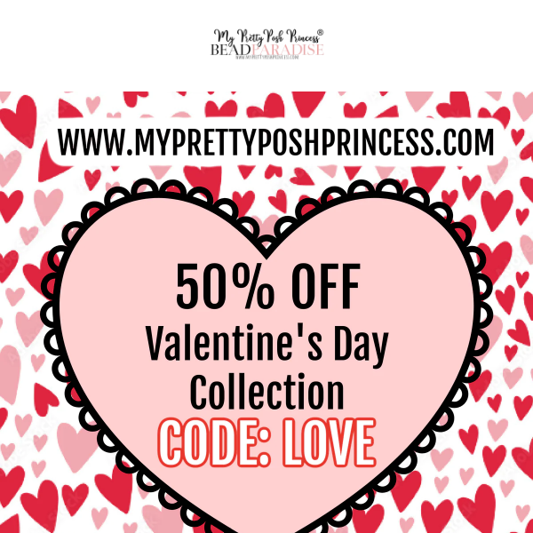 50% OFF with Code: LOVE