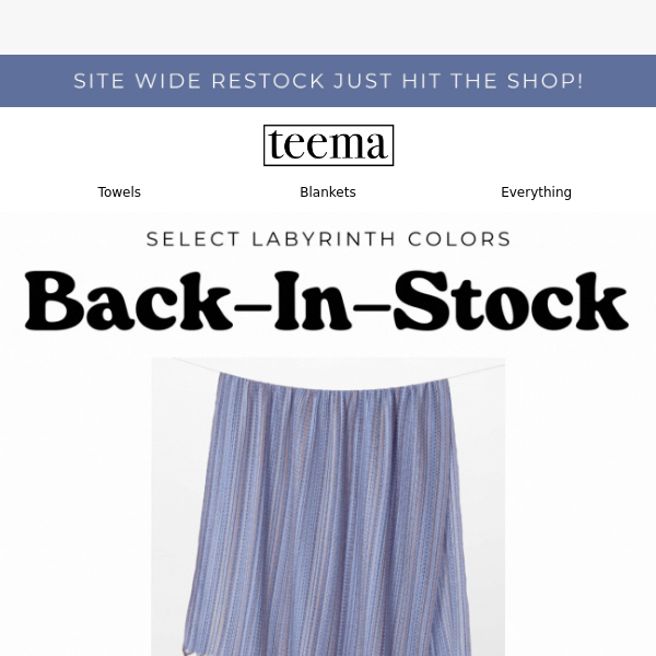 Select Labyrinth Colors Now Back-In-Stock 👏👏👏