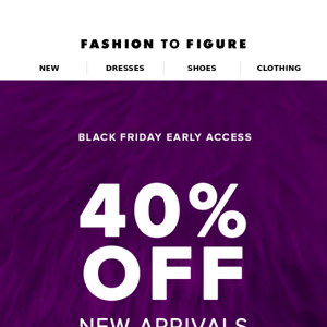 Take advantage of this sale! 40% OFF NEW