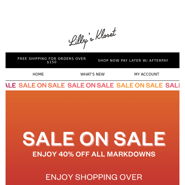 Lilly's Kloset - Latest Emails, Sales & Deals