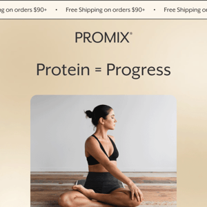 The #1 nutrient for progress… protein