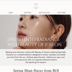 Spring Into Radiance with BOJ Spring Essentials 🌸✨
