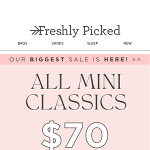 🛍️Mini Classics, Mega Savings: Grab Yours for $70