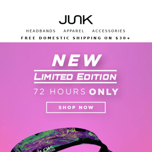 Limited Edition Available for 72 hours only | A party of a headband