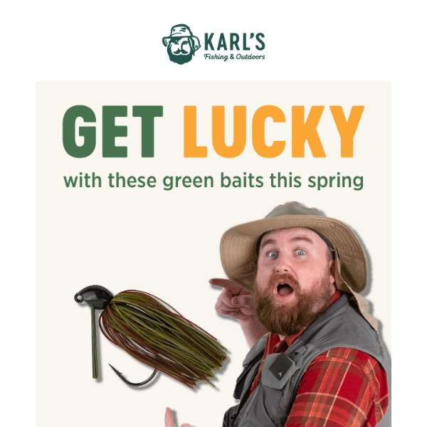 Lucky fishing gear for lucky anglers 🍀 - Karls Bait & Tackle